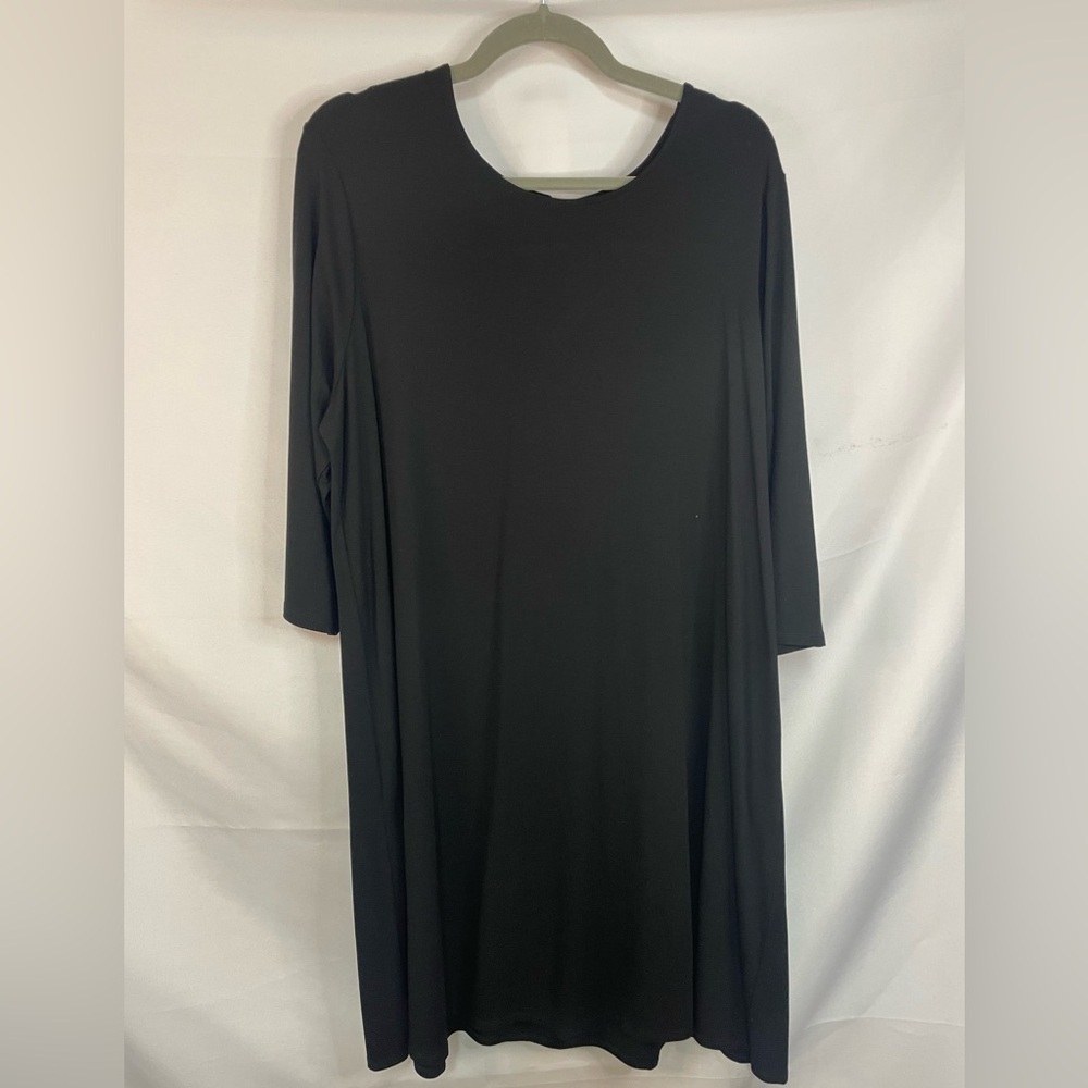 J Jill classic Black Long Sleeve Dress, size xl